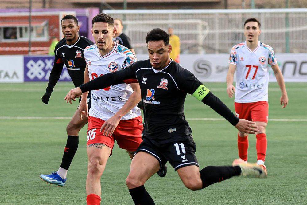 Madura United dalam laga menghadapi Bulgan SP Falcons pada pekan perdana fase Grup E AFC Challenge League 2024/2025. (instagram.com/maduraunited.fc)