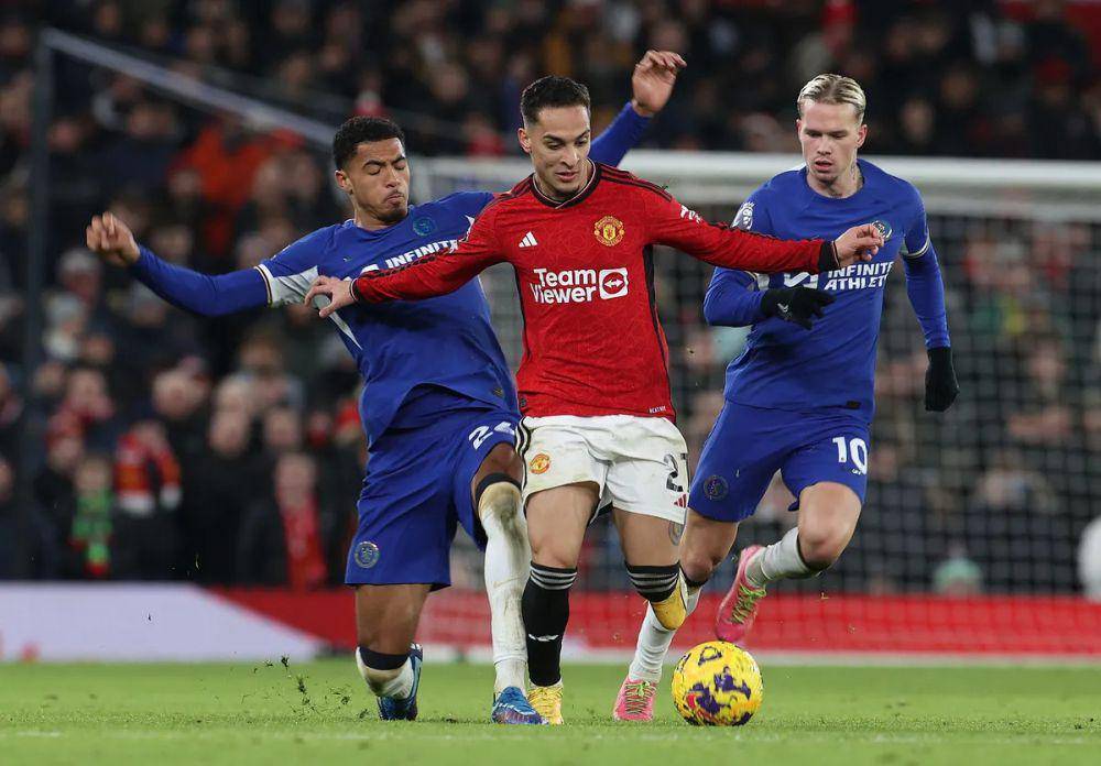 Manchester United melawan Chelsea di Premier League 2023/2024. (premierleague.com)