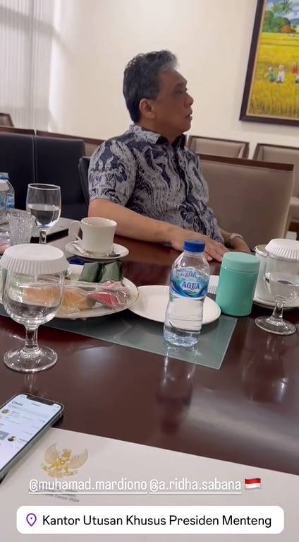 kantor Raffi Ahmad sebagai Utusan Khusus Presiden (instagram.com/raffinagita1717)