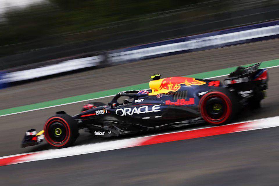 Sergio Perez saat menjalani pekan balap GP Meksiko 2024. (formula1.com)