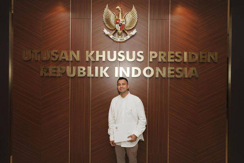 kantor Raffi Ahmad sebagai Utusan Khusus Presiden (instagram.com/raffinagita1717)