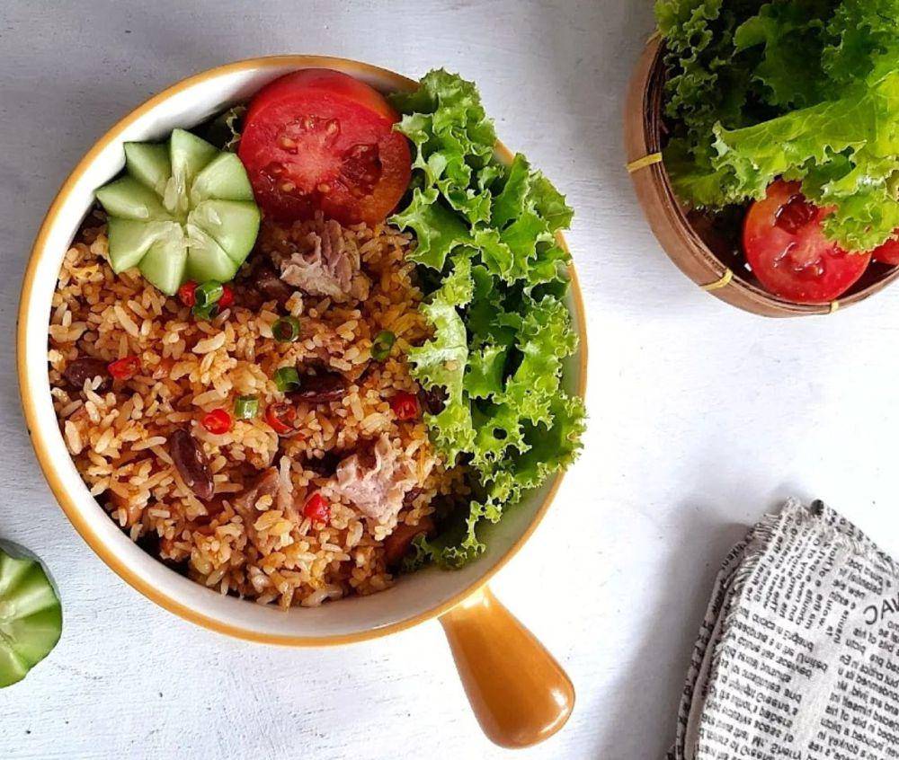 nasi goreng rendang (instagram.com/fitri_daulay82)