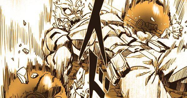 Tangan Empty Void terkunci gravitasi Blast ( Dok. tonarinoyj.jp/One Punch Man )