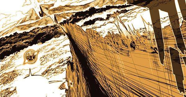 Blast berhasil menghindari Dimension Slash ( Dok. tonarinoyj.jp/One Punch Man )