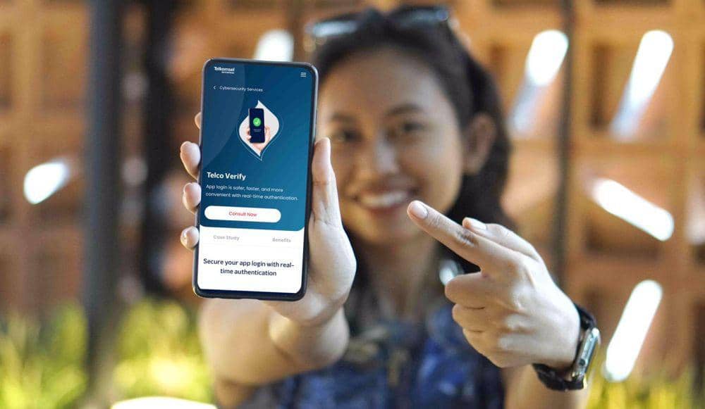 Telkomsel memperkenalkan kembali Telco Verify.. (Dok. Telkomsel).