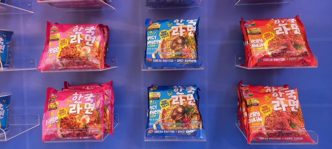 PT Indofood CBP Sukses Makmur Tbk, melalui brand Indomie meluncurkan tiga varian Rameyeon Series (dok.Ekarina).