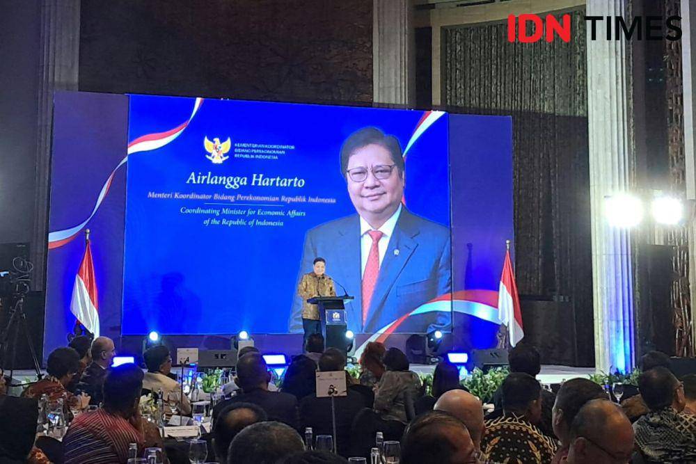 Menteri Koordinator (Menko) Perekonomian, Airlangga Hartarto. (IDN Times/Trio Hamdani)