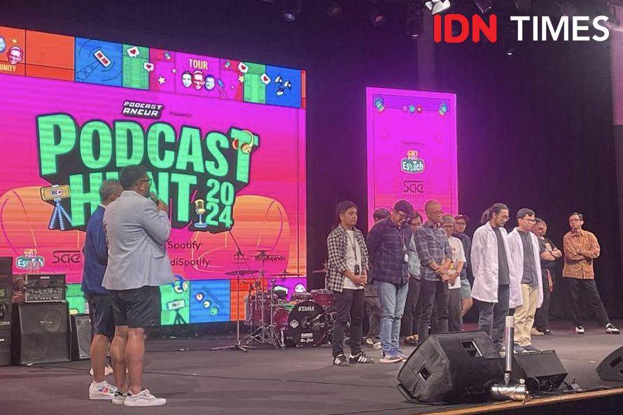 Grand final Podcast Hunt 2024 (IDN Times/Erfah Nanda)