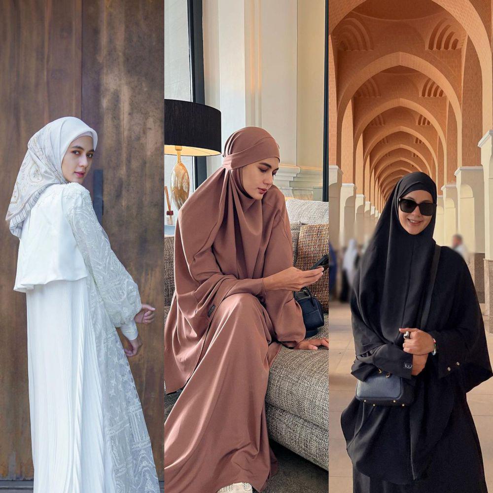 8 Ide Outfit ala Paula Verhoeven, Cocok untuk Umroh dan ke Pengajian!