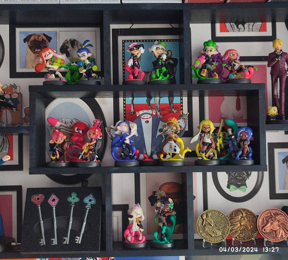 potret koleksi bertema Splatoon (reddit.com/user/detectivekris)
