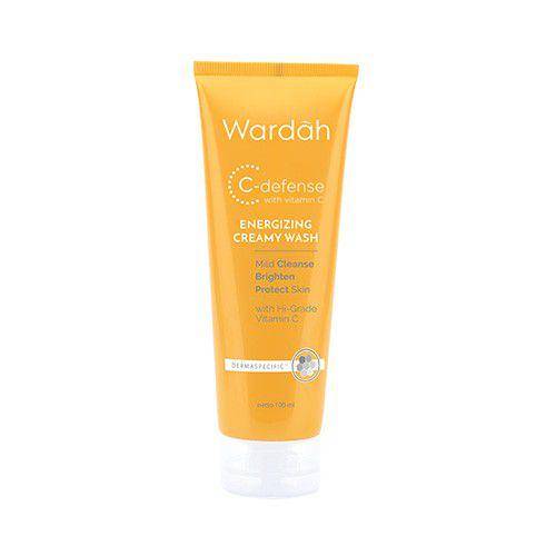 Wardah C-Defense Energizing Creamy Wash (dok. Wardah)