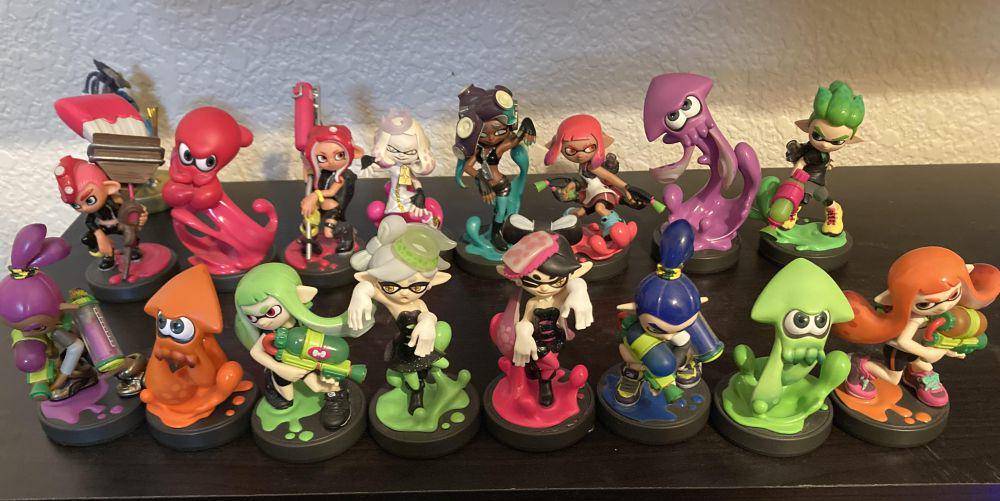 potret koleksi bertema Splatoon (reddit.com/user/Incendiary_cucumbers)