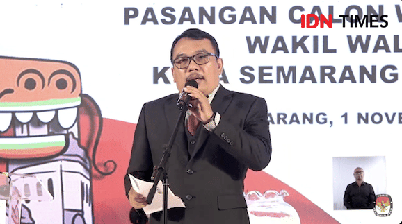 Warga Kota Semarang Antusias Nonton Debat Pilwakot 2024