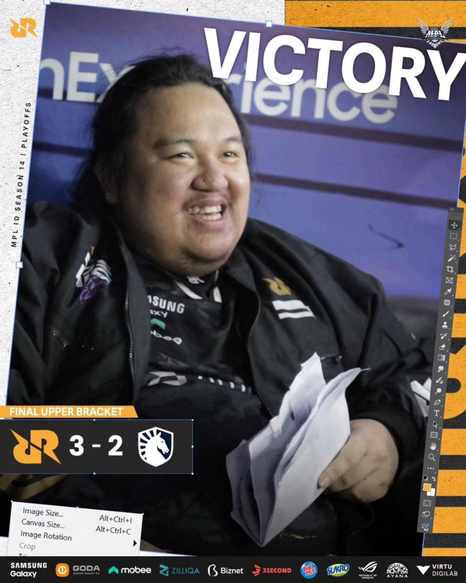 Match Playoff Day 2 RRQ Hoshi vs Liquid ID menjadi urutan kedua top peak viewers MPL ID S14 (instagram.com/teamrrq