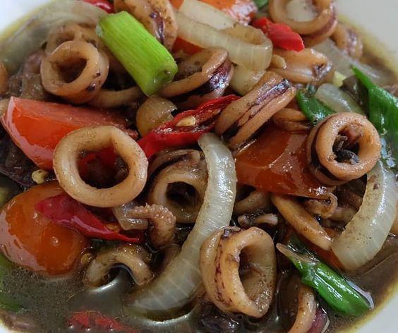 Resep Cumi Saus Tiram yang Pedas Gurihnya Memanjakan Lidah