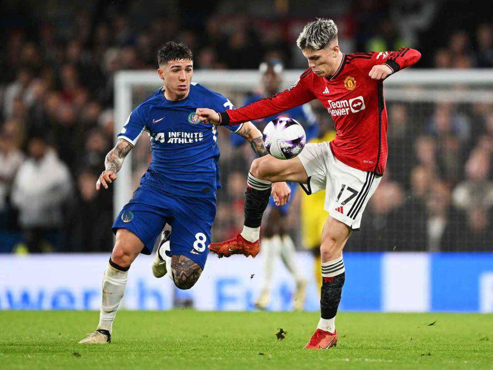 Manchester United melawan Chelsea di English Premier League 2023/2024. (manutd.com)
