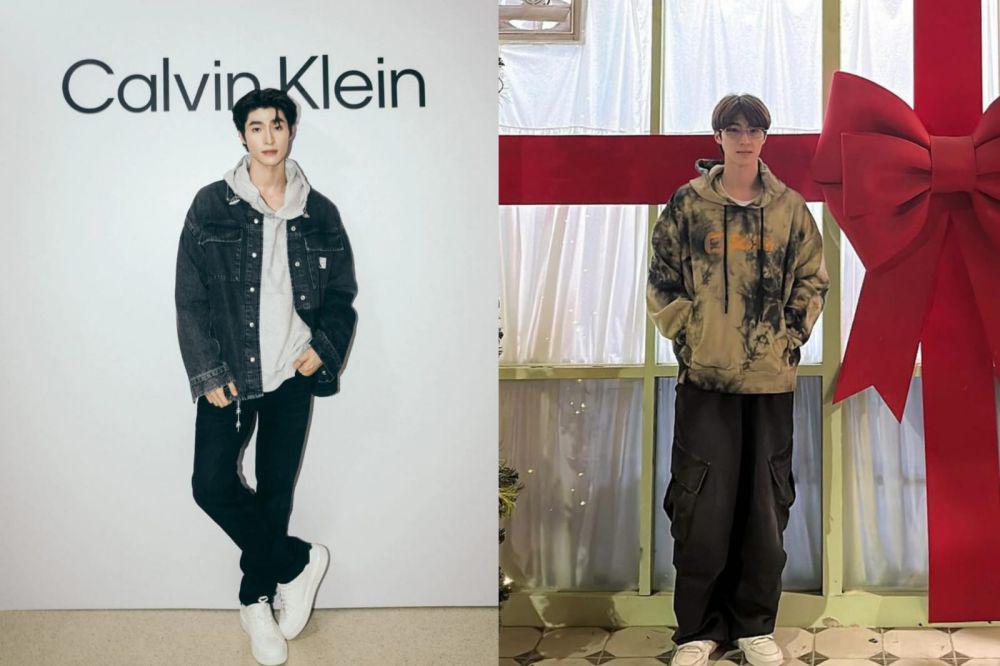 7 Inspirasi Mix and Match Hoodie ala Aktor Blue Pongtiwat, Hypebeast!