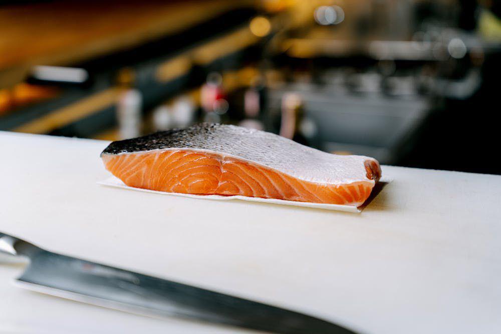 ilustrasi salmon segar (pexels.com/Ivan Samkov)