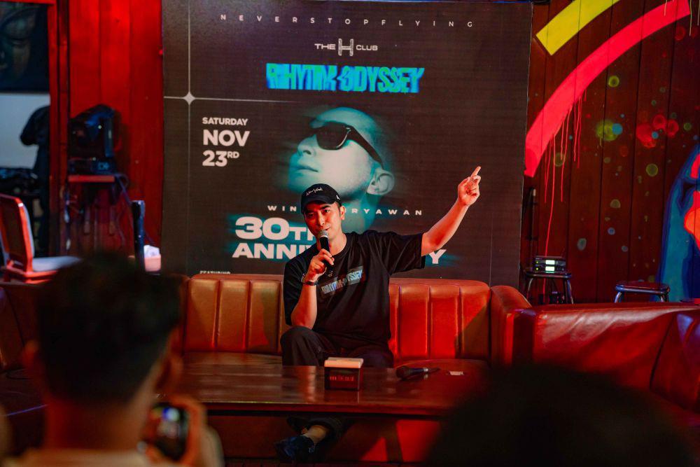 Rhythm Odyssey, Perayaan 30 Tahun Karier DJ Winky Wiryawan