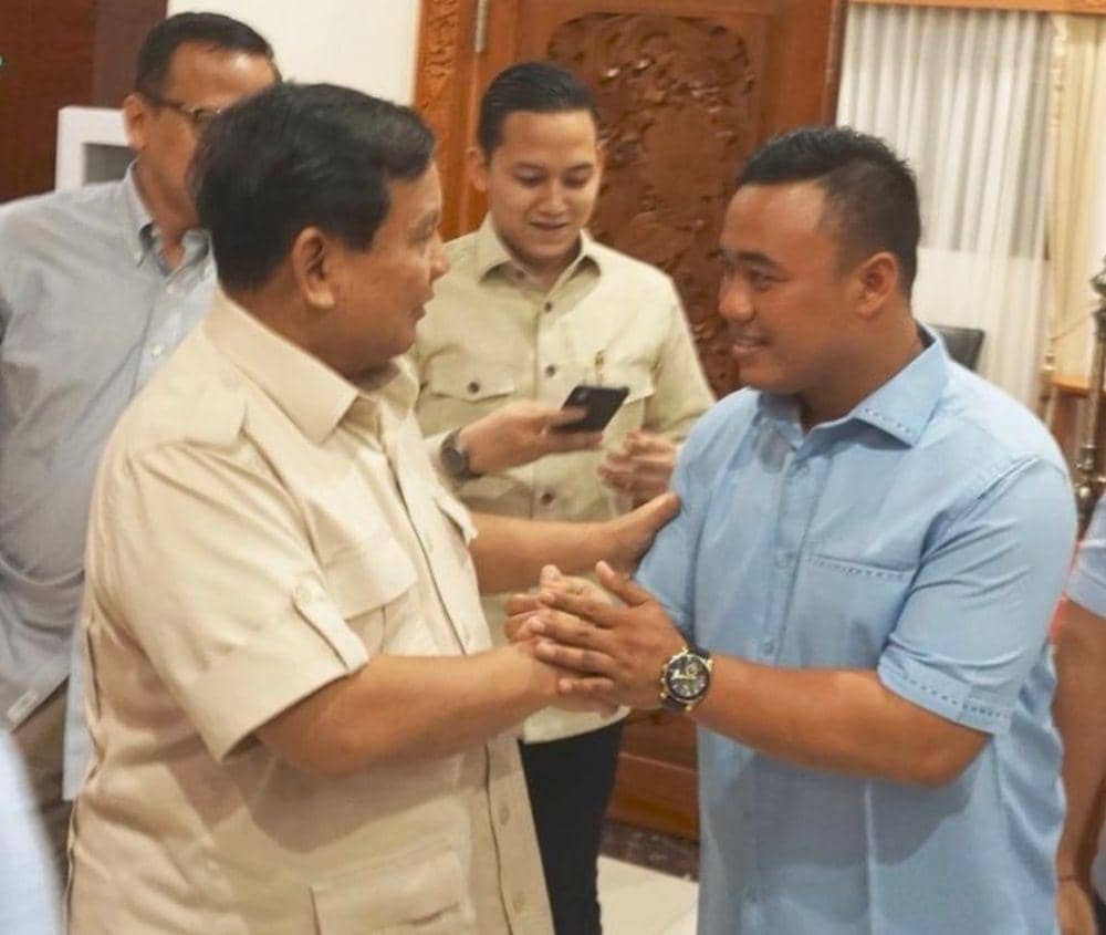 Ketut Juliarta dan Prabowo. (Dok. IDN Times/ Istimewa)