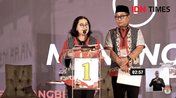 Debat pertama Pilwakot Semarang 2024. (IDN Times/Anggun Puspitoningrum)