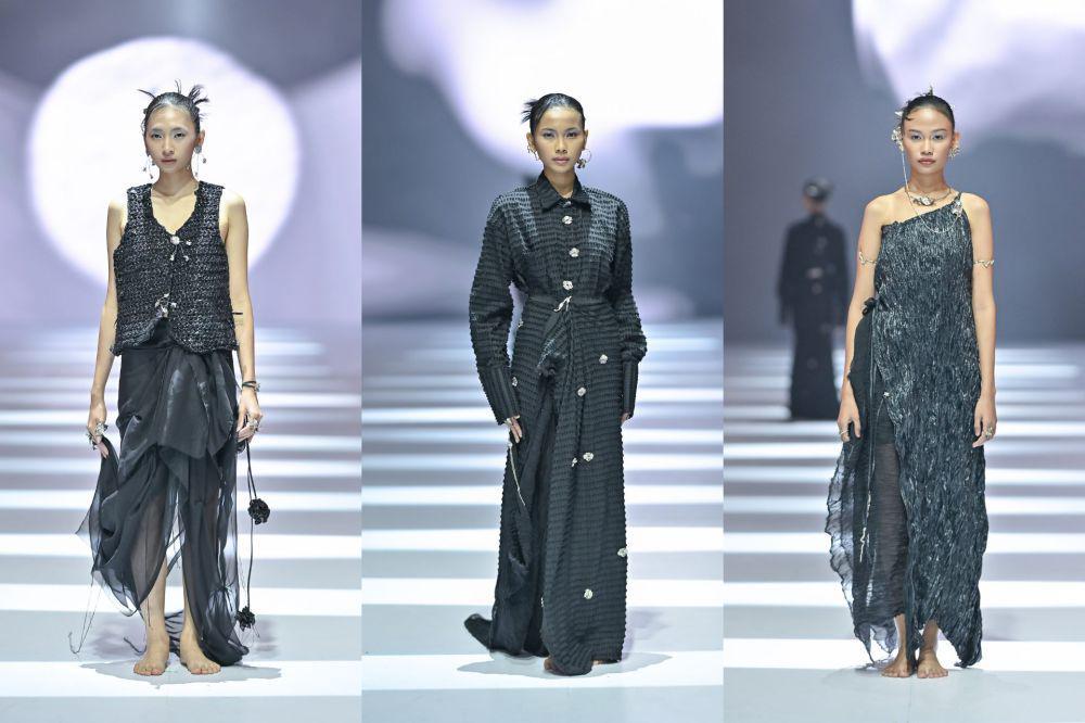 9 Koleksi Gelap Ruang Jiwa di JFW 2025, Elegan dan Mewah!