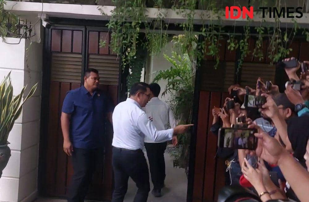 Ridwan Kamil temui Jokowi di Solo. (IDN Times/Larasati Rey)