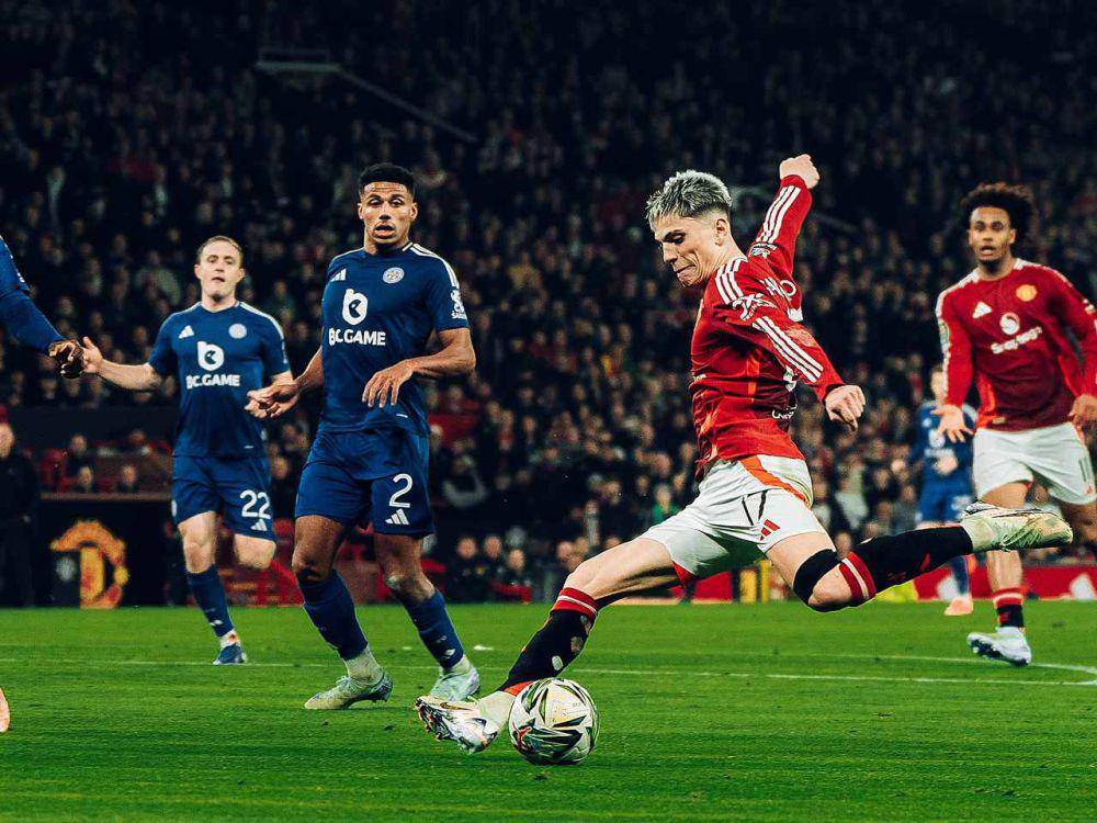 Manchester United bersua Leicester City di Piala Liga Inggris 2024/2025. (manutd.com)