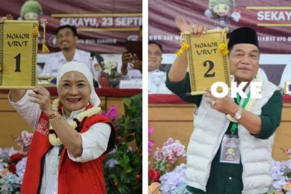 (Dua kandidat calon Bupati Muba) IDN Times/istimewa