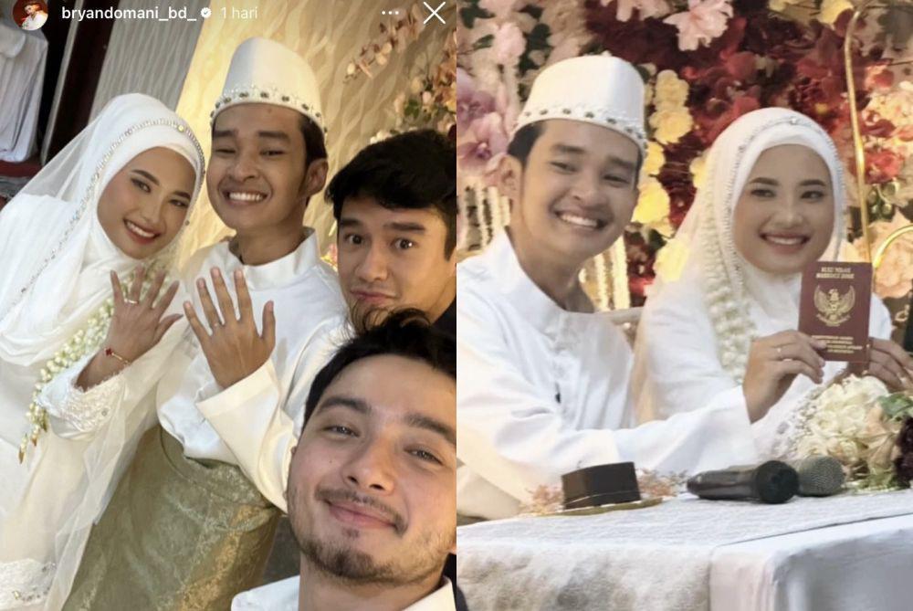 7 Potret Pernikahan Raza eks Super7, Dihadiri Karel dan Bryan Domani