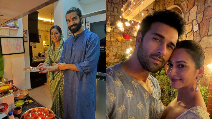 9 Pasangan Artis India Perdana Rayakan Diwali sebagai Pasutri, Uwu!