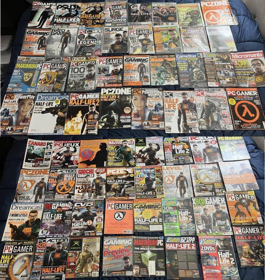 potret koleksi Half Life (reddit.com/user/LizPicc)