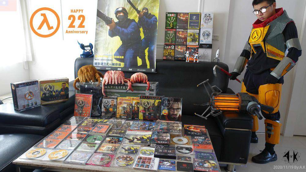potret koleksi Half Life (reddit.com/user/048738940)
