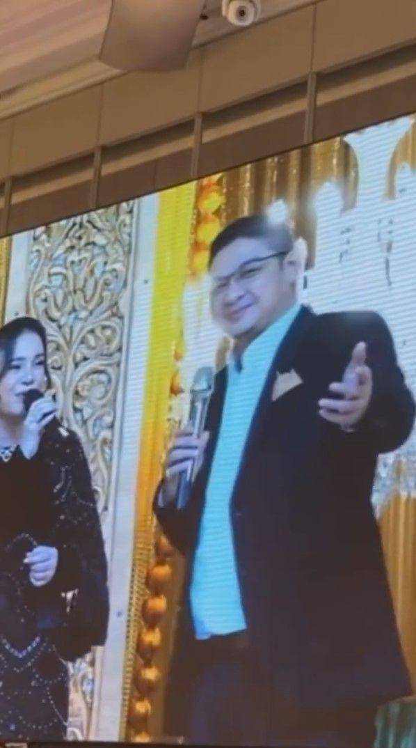 potret Rossa di resepsi Tengku Natasya (instagram.com/itsrossa910)