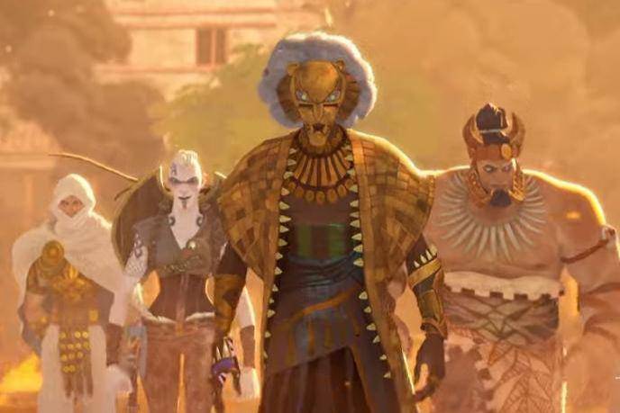 adegan dalam serial Eyes of Wakanda. (dok. Marvel Studios/Eyes of Wakanda)