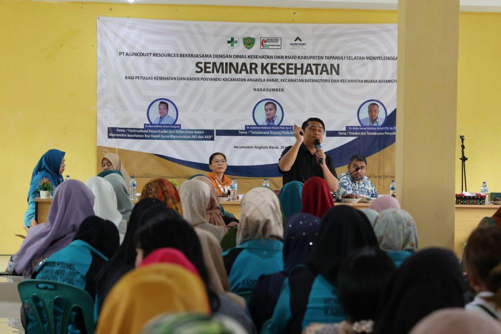 Agincourt Resources Bawa Dokter Spesialis Masuk ke Desa