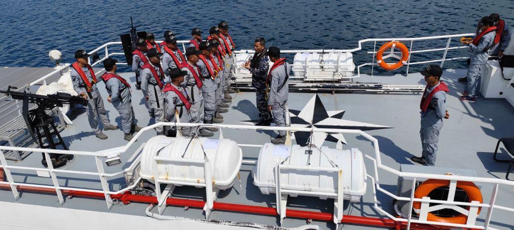 Bakamla Gelar Latihan Kesiapan di Teluk Ambon Maluku