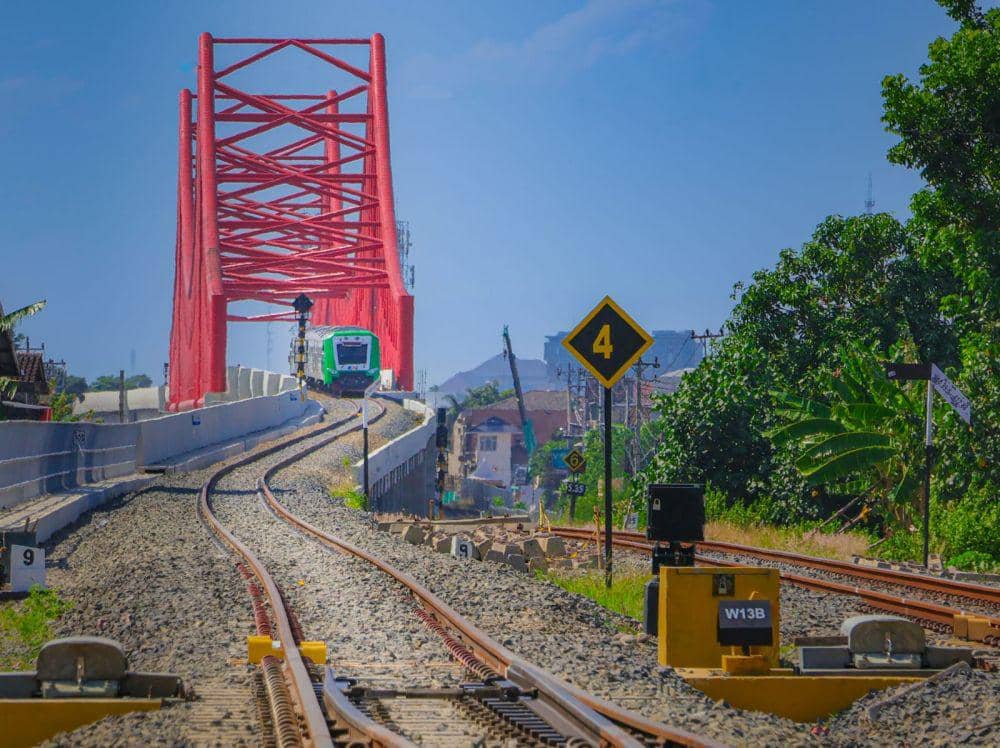 Proyek rail layang Simpang Joglo, Solo. (Dok/Istimewa)