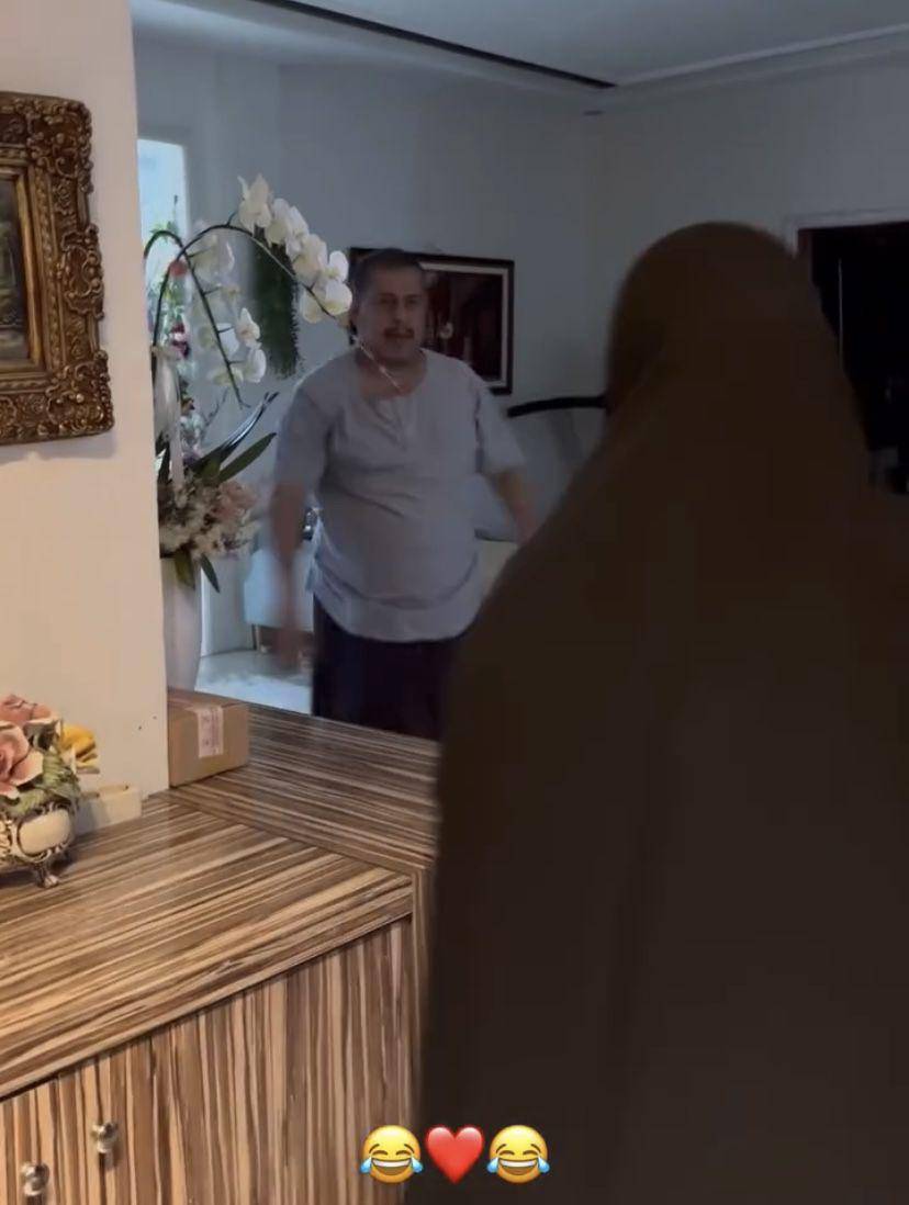 potret kejutan ulang tahun Pak Muh, ayah Fadil Jaidi (Instagram.com/fadiljaidi)