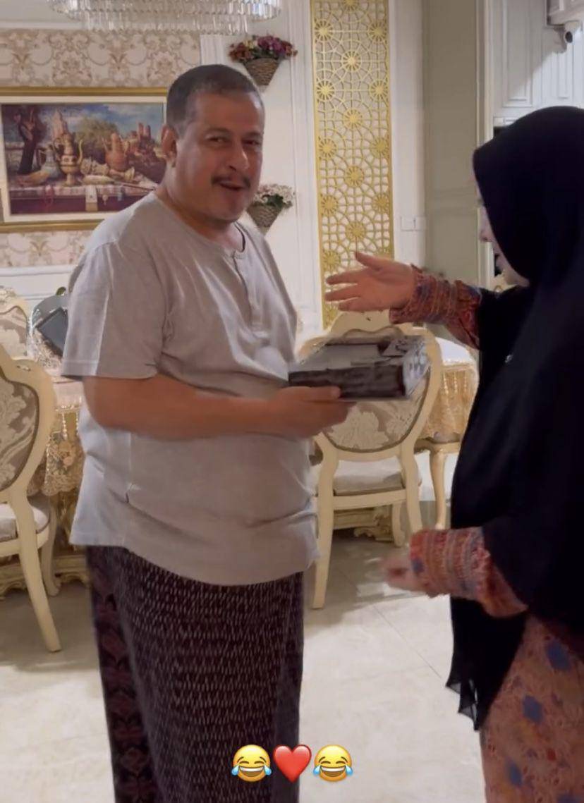 potret kejutan ulang tahun Pak Muh, ayah Fadil Jaidi (Instagram.com/fadiljaidi)