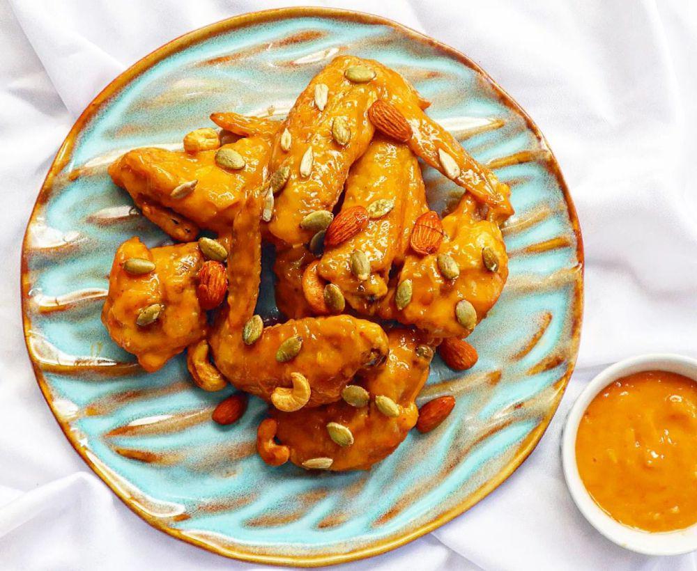 Resep Baked Chicken Wings dengan Saus Mayo Pedas, Bisa Buat Lauk!