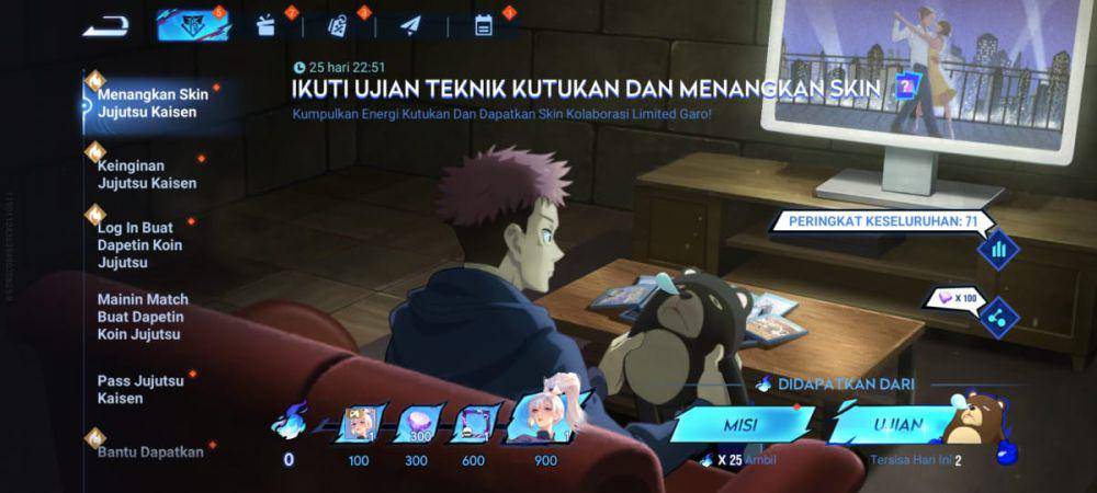 event Skin Jujutsu Kaisen Gratis di Honor of Kings (dok. TiMi Studio Group/Honor of Kings)