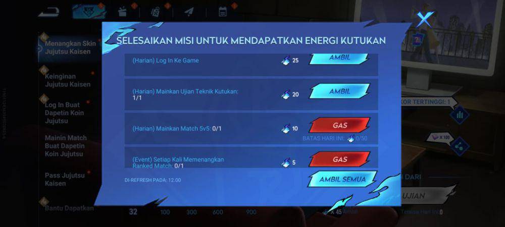 event Skin Jujutsu Kaisen Gratis di Honor of Kings (dok. TiMi Studio Group/Honor of Kings)