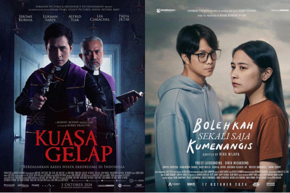 10 Film Terlaris Oktober 2024 Berdasarkan Jumlah Penonton Hari Pertama