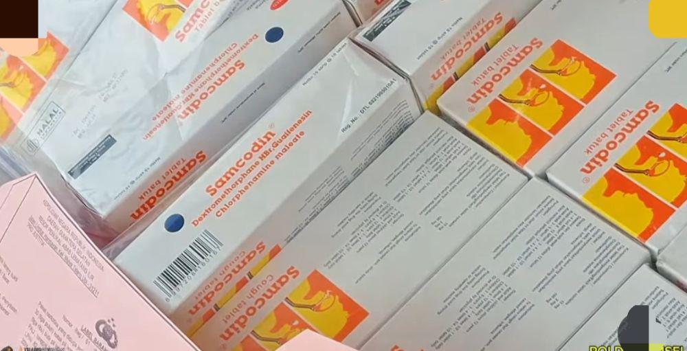 Picu Halusinasi, Polisi Sita Ribuan Obat Batuk Ilegal Siap Edar