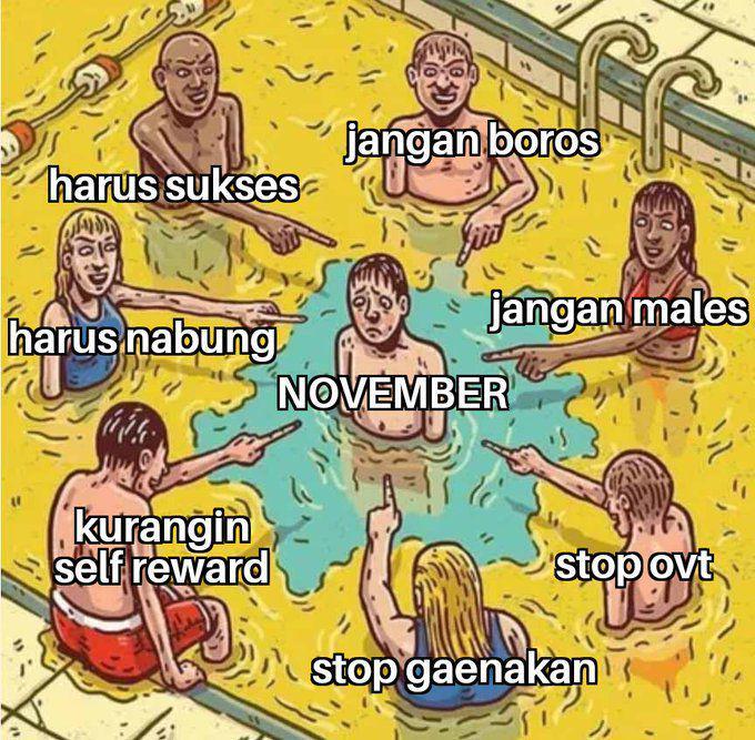 7 Meme Keresahan dan Harapan di Setiap Awal Bulan, Relate Banget!
