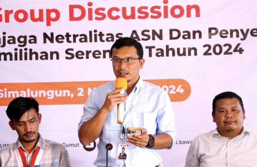 Bawaslu Sumut Tegaskan ASN Tak Ikut Politik Praktis