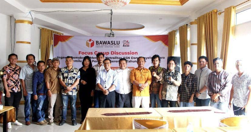 Forum Grup Discusion untuk mengawal netralitas Aparatur Sipil Negara (Dok. Istimewa)