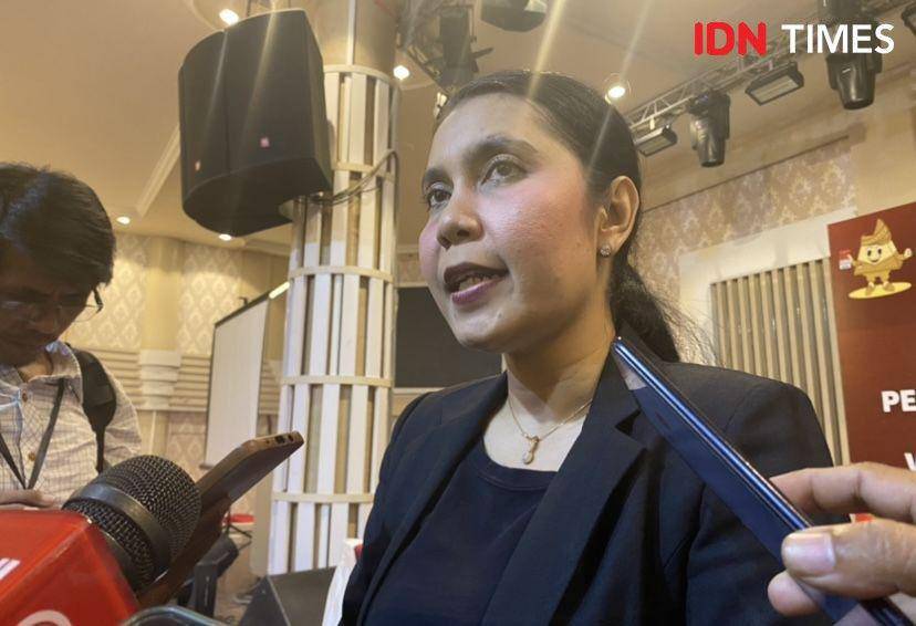 Ketua KPU Medan, Mutia Atiqah (IDN Times/Indah Permata Sari)