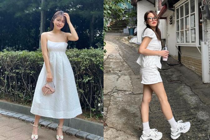 11 Outfit Nuansa Putih ala Yeri Red Velvet, Casual hingga Elegan